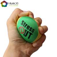 2020 Custom Hand Therapy Stress Balls Hand Finger Exercise Ball With Logo Design